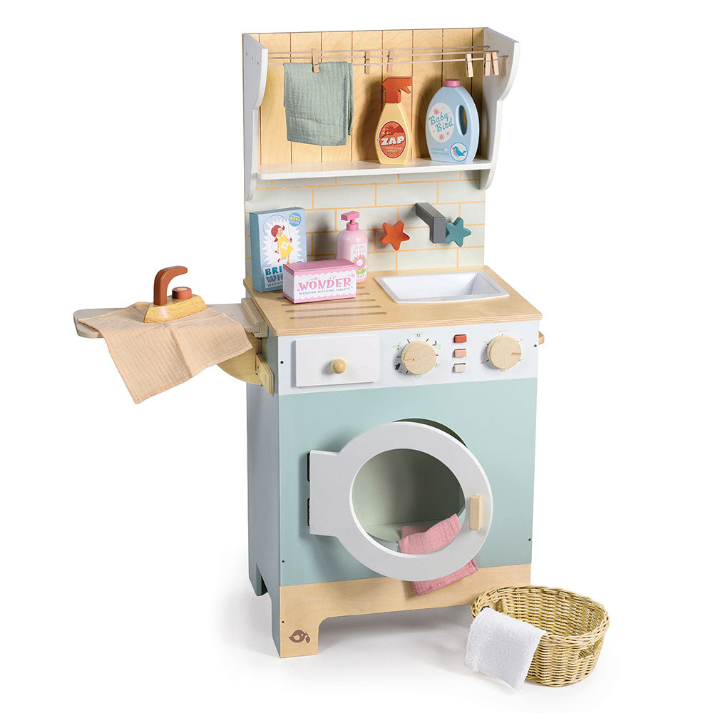 Fa mosógép kiegészítőkkal / Laundrette