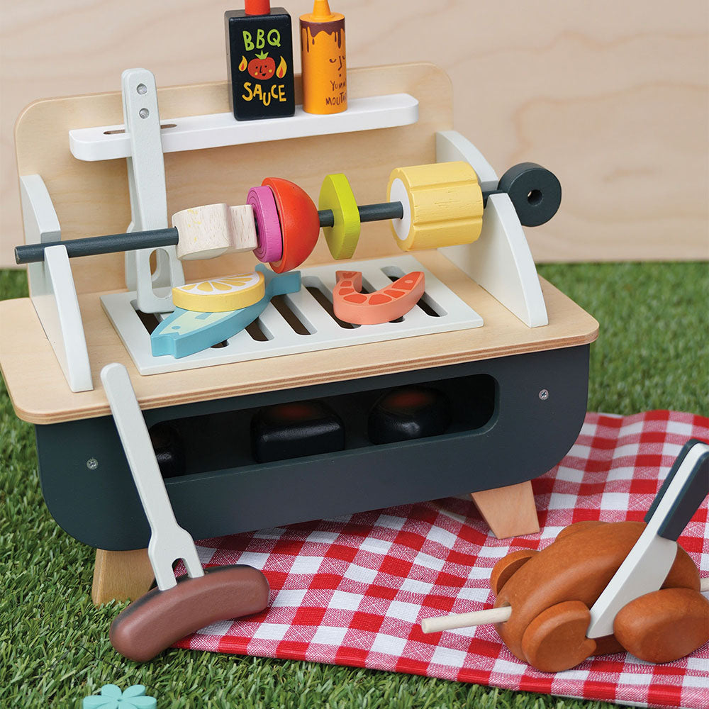 Barbeque – fa grillsütő szerepjáték készlet
