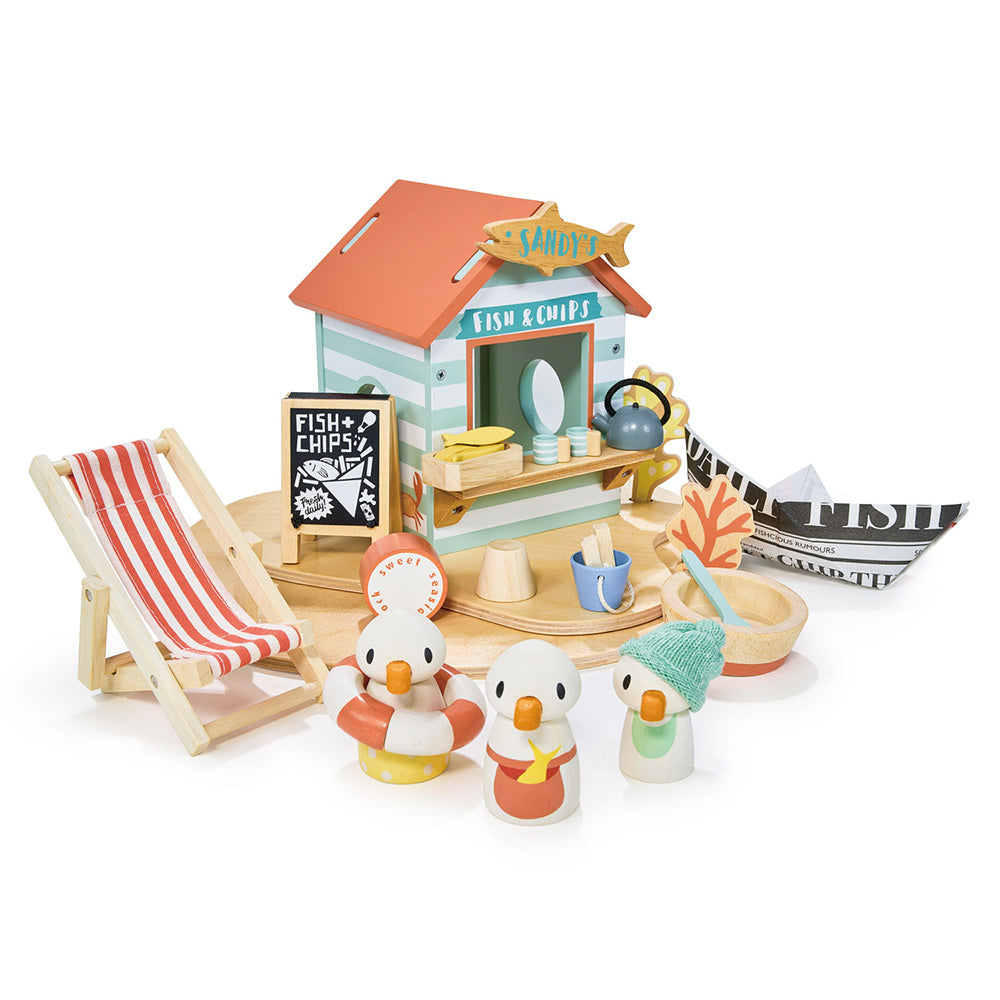 Sandy sirály strand bódéja / Sandy's Beach Hut
