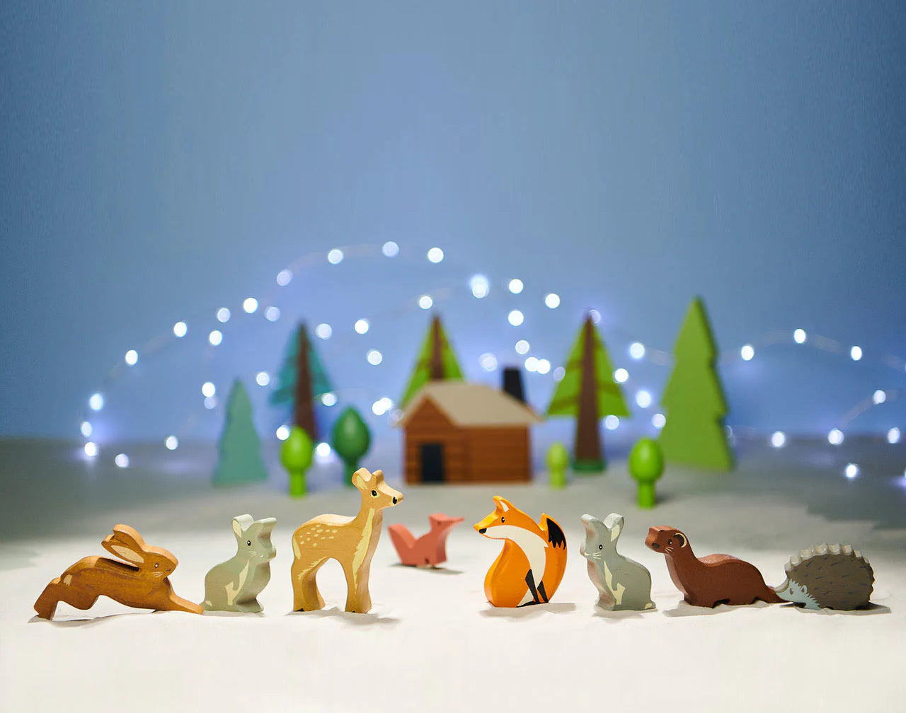 Erdei állatok polcon / Woodland Animals