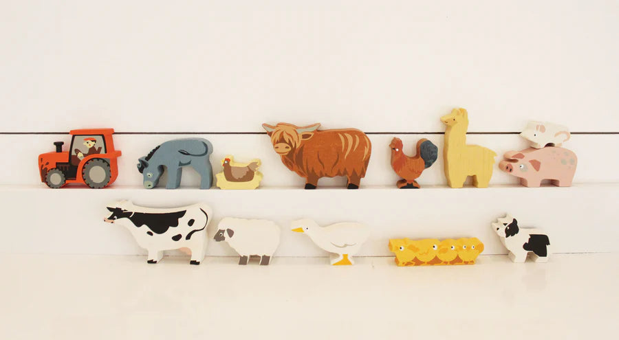 Farm állatos készlet polcon / Farmyard Animals