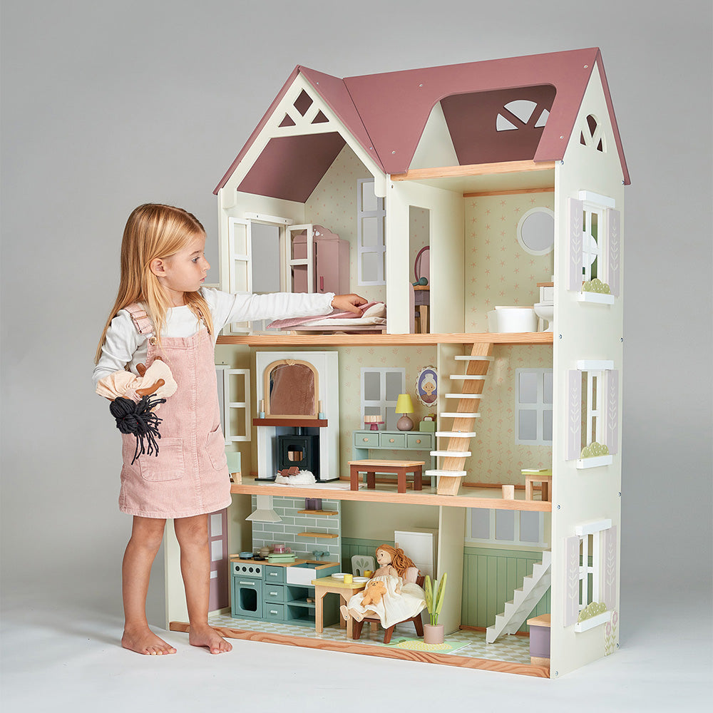 Mulberry Mansion - Óriás babaház bútorokkal (103cm)