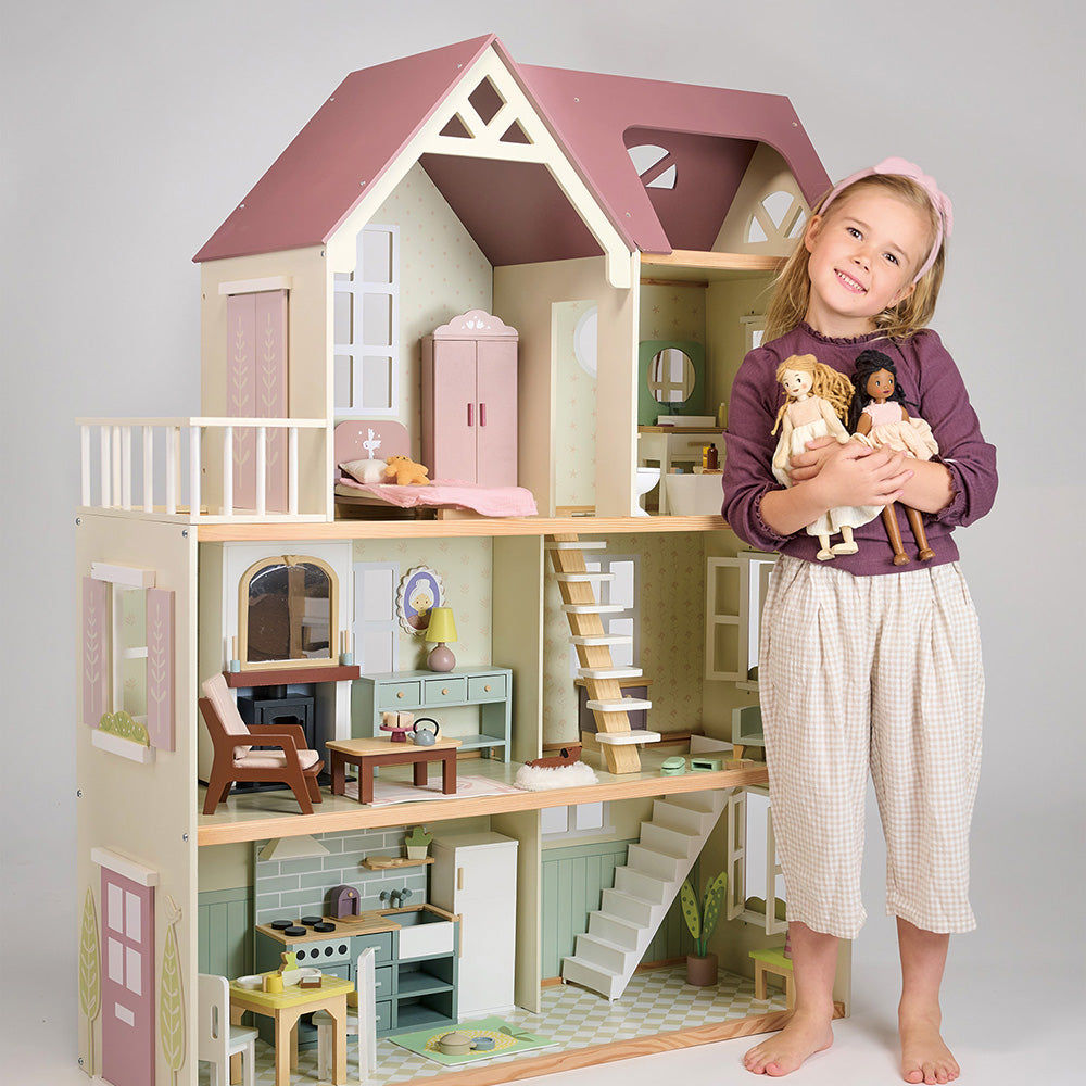 Mulberry Mansion - Óriás babaház bútorokkal (103cm)