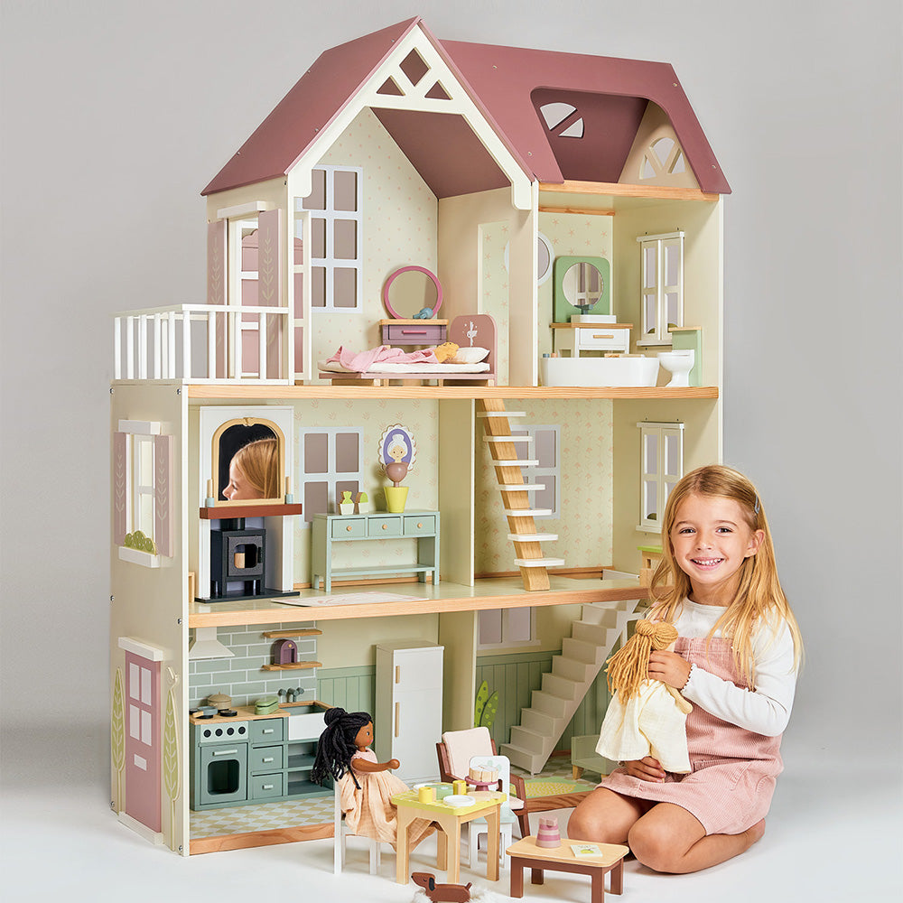 Mulberry Mansion - Óriás babaház bútorokkal (103cm)