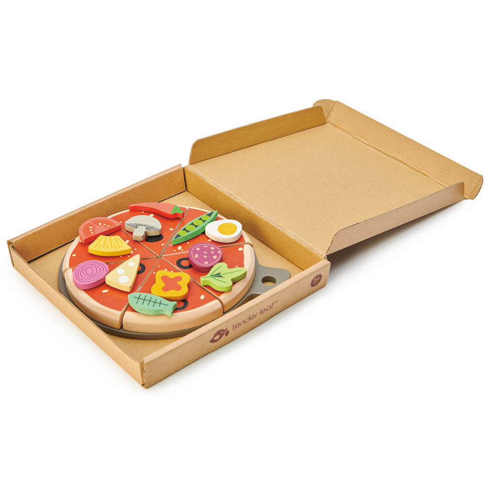 Pizza dobozban - Tender Leaf Fajátékok