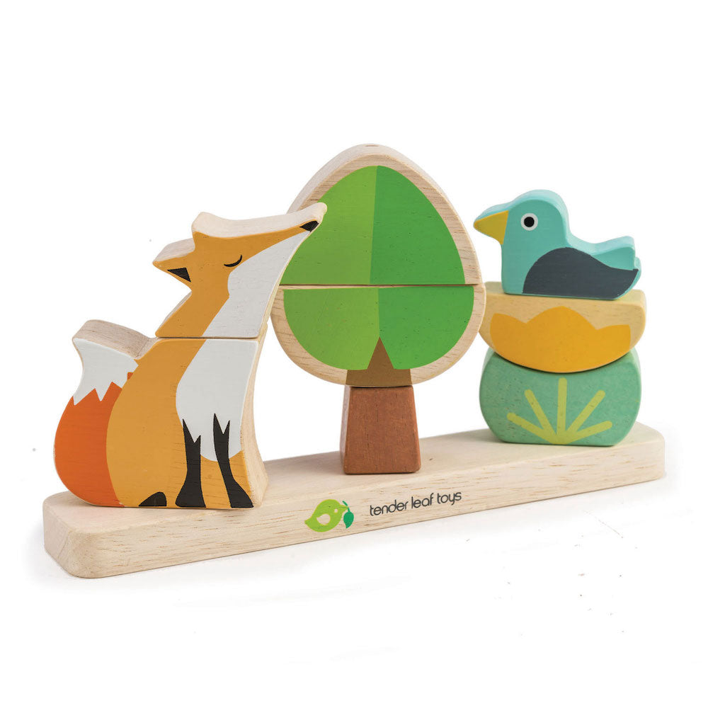 Mágneses rókás puzzle - Tender Leaf Fajátékok