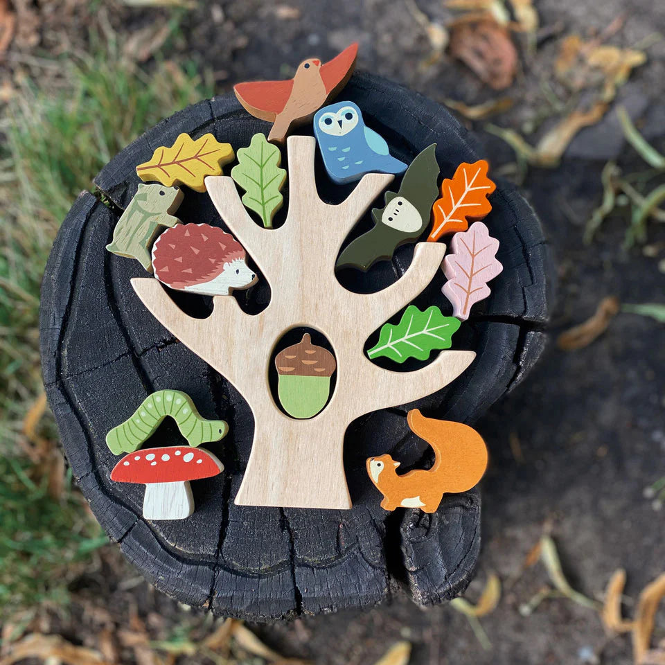 Erdei állatok egyensúlyozó fán / Stacking Forest