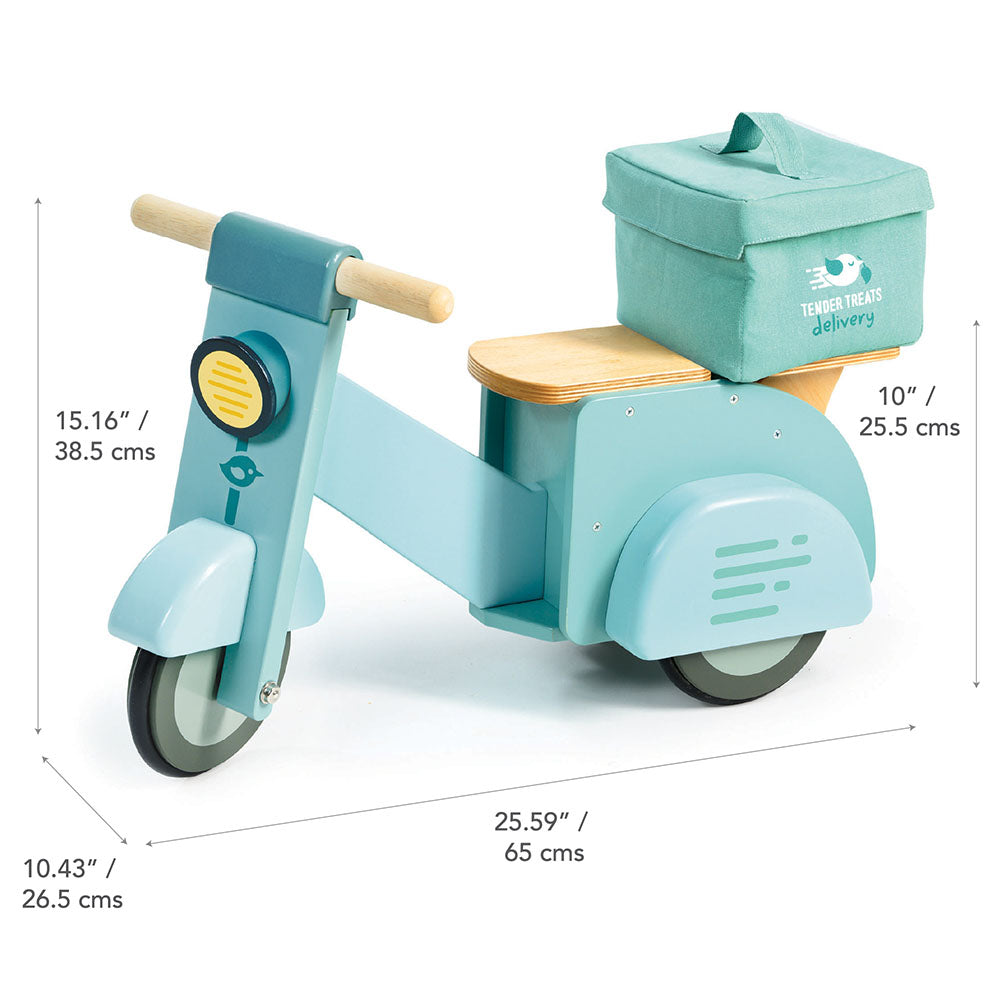 Kék robogó – Delivery Scooter
